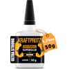 Super Glue – Extra Strong CA Adhesive for Glass, Plastic, Wood, Metal & Ceramic – XL 1.76oz Bottle – Fast, Industrial-Strength – Waterproof, Heat & Impact Resistant – Precision Tip – KRAFTPROTZ