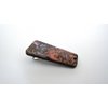 Generic Pink purple abalone shell effect multi-color marbled alligator hair clip