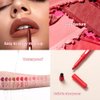 MYUANGO 12 Colors Matte Lip Liner Pencil, Waterproof Lasting Lip Crayon, Natural Vegan Lip Liner Set with Sharpener for Women (09)