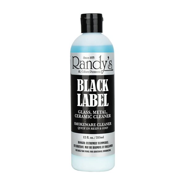 Randy's Black Label Glass, Metal, Ceramic Cleaner, 12 fl. oz.