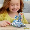 MEGA Pokemon Action Figure Building Toys, Piplup and Sneasel's Snow Day with 171 Pieces and Motion, 2 Poseable Characters, for Kids