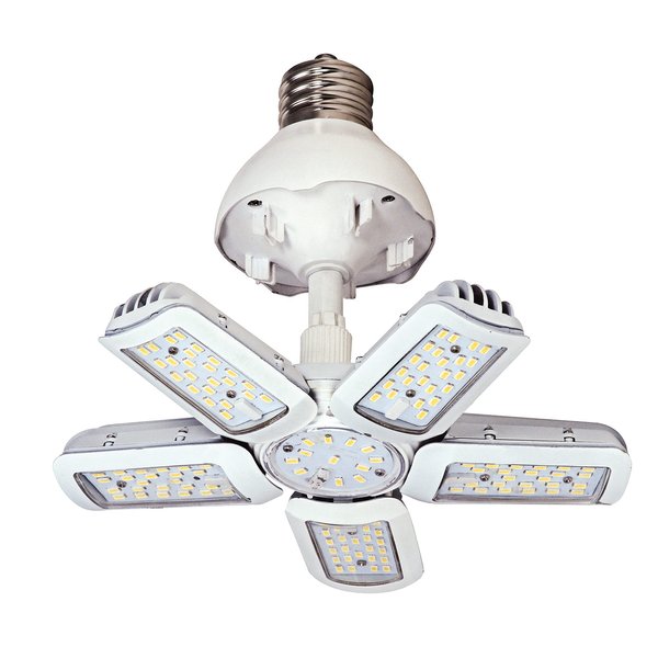 Satco S9752 60W LED HID Replacement 5000 K MoGUl Extended Base Adjustable Beam Angle 100-277V Light Bulb