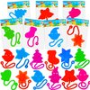 Labeol 40Pcs Christmas Sticky Hands Party Favors Gifts For Kids 4-8, Christmas Styles Stretchy Sticky Hands Toys,Treasure Box Fillers and Classroom Prizes,Birthday Parties,Toys for Sensory Kids