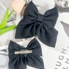 PQKZLDP 8pcs Black Solid Hair Bow Clips Alligator Ponytail Clips Duckbill Barrettes Hair Accessories for Women-Girls-Toddlers Kids (PQ218)