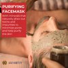 Auromere Ayurvedic Indian Healing Clay Mask for Natural Skin Care - Exfoliating Body Scrub and Facial Mask for Skin and Face Care - Mud Mask Unclogs Pores and Rejuvenates Sensitive or Oily Skin - 16oz