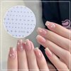 6Sheets Heart Star Nail Art Stickers 3D French Silver Glitter Nail Decals Designer Nail Supplies Metallic Silver Star Love Hearts Nail Designs Sticker for Women DIY Nail Decorations Accessories Crafts