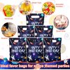 Bokon 50 Pcs Space Party Favor Bags Galaxy Gift Bags Theme Space Goodie Bags Wrap Bags Candy Treat Bags Solar System Planet Present Supplies for Kids Birthday Party Baby Shower Decorations