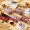Brown Pink Shimmer Matte Eyeshadow Palette.Longwearing Highly Pigmented Natural Beige Gold Glitter Powder Palet.Matt Shiny Eye Makeup paleta de sombras.D#