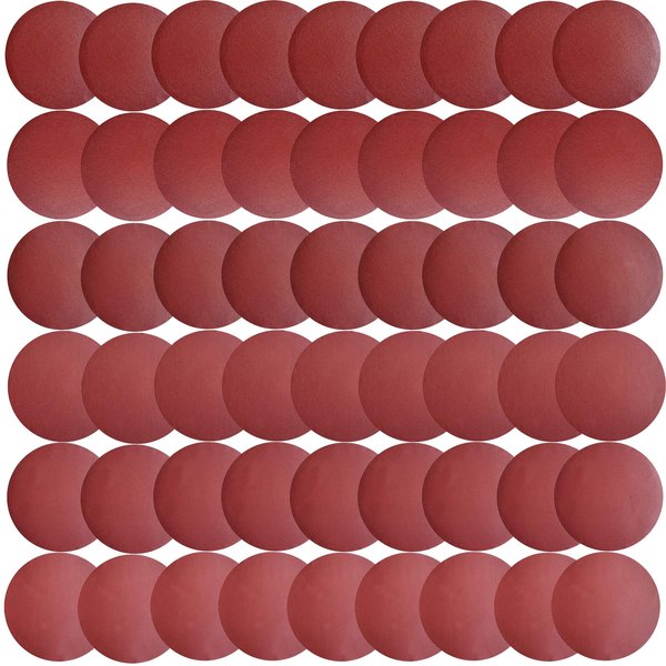 Sackorange 60 PCS 5" PSA Sanding Discs-10 Each of 80, 100, 120, 180,240, 400 Grit - 5 Inch Self Adhesive Stickyback Sandpaper Discs for DA Sander, Sand Automotive Car Paint, Woodworking Wood, Metal
