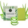 AATMANA Aloe-Vera & Champa Handmade Natural Bar Soap for Men & Women, Moisturizing Body & Face Soap, 7.9 Oz Soap Bars (3 Soap Set)
