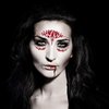 2 Packs Face Gems Jewels Black and Red for Halloween Festival Face Gems Tattoo Stickers Rhinestone Crystal Body Gems Stones for Women Party Costume Makeup