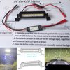 RC Light Bar 15 LED 2.95 Inch Aluminum RC Lights RC Crawler Accessories for Axial SCX10 Traxxas TRX4 TRX4M Arrma Senton Redcat GEN7 1/10 1/18 Scale Rock Crawler Truck RC Car Roof Light Kit Zhongzhen