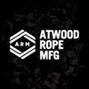 Atwood Rope MFG 3/8” inch 50ft Braided Utility Rope. Black, 50ft Made in USA, Lightweight Strong Versatile Rope for Camping, Survival, DIY, Knot Tying