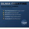 Creatine Monohydrate Gummies for Men & Women - Sugar Free & Vegan Advanced Formula W/L-Taurine + Vitamin B12 - for Muscle Strength, Muscles Builder, Recovery, Energy Boost, Pre-Workout Supplement