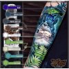 World Famous Green Tattoo Ink, Vegan and Professional Ink, Made in USA, IF Tree Frog Green, .5 oz