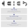 Hair Diffuser Attachment Nozzles for Dyson Supersonic Hair Dryer Hd01 Hd02 Hd03 Hd04 Hd08 Hd15-Diffuser Attachment for Hair Dryer-Styling Flyaway Attachment Nozzles/Smoothing Nozzle Tools Attachment