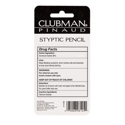 Clubman Jumbo Styptic Pencil, 1 Oz