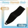 Ve Sunny Tape on Black Hair Extensions Human Hair Invisible Tape in Natural Hair Extensions Black Real Human Hair Tape in Extensions Skin Weft 20pcs 50g 14inch