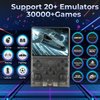 【30000 in 1】 R40S Pro Retro Handheld Game Console, Video Game Console, 3.5 inch IPS Screen, More Than 20 Emulator, 256G TF Card (Gray)