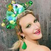 Kisshine Light Up Headband LED St Patrick's Day Headbands Green Bowknot Hair Band Shamrock Festival Rave Costume Hair Accessories for Women and Girls