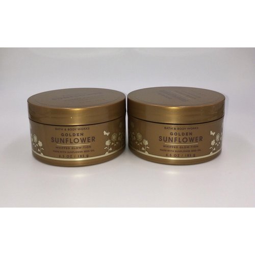 2 Golden Sunflower Whipped Glow-tion BATH Body Butter 6.5 Oz