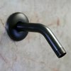 6 Inch Shower Arm And Flange - Solid Stainless Steel, Wall-Mounted For Fixed Shower Head & Handheld Showerhead Mounts - Aqua Elegante - Oil-Rubbed Bronze