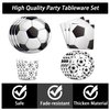 Soccer Plates Napkins and Cups Party Supplies soccer Paper Plates soccer Birthday Party Decorations soccer Party Favors soccer Themed Party Supplies for Party, Birthday Party