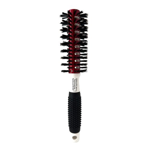 Phillips Brush Tourmaline Monster Vent 6 Professional Hair Brush (2.25” Diameter Barrel) - Vented Hairbrush with Nylon Reinforced Boar Hair Bristles, Beech Wood Handle with Rubber Grip
