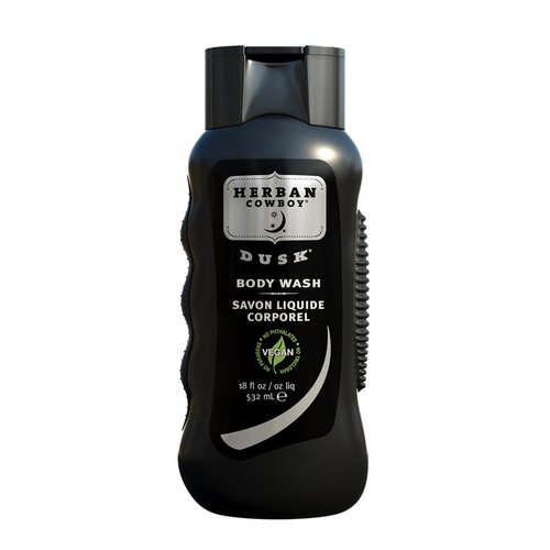 Herban Cowboy Body Wash, Dusk, 18 Ounce
