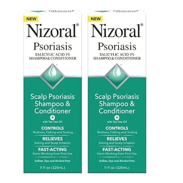 Nizoral Psoriasis Shampoo & Conditioner Twinpack, 2 Count