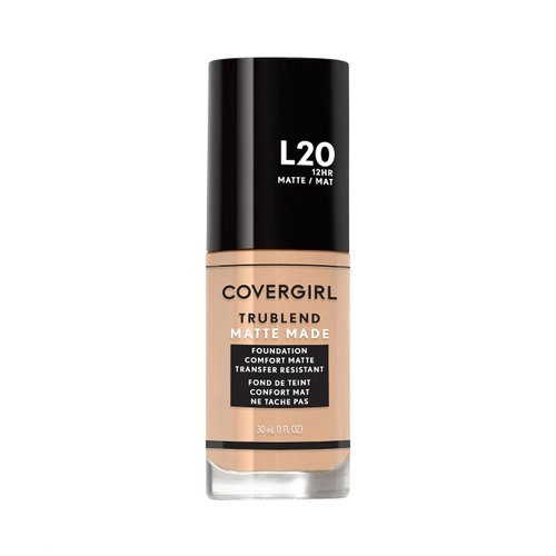COVERGIRL TruBlend Matte Made Liquid Foundation, Light Ivory , 1 Fl Oz (Pack of 1)