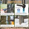 Maple Syrup Tapping Kit, Upgrade Maple Taps Set Include (15) Maple Syrup Taps, 1 Maple Tap Drill Bit, Maple Tree Tapping Kit for Experts or Beginners (15 Set)