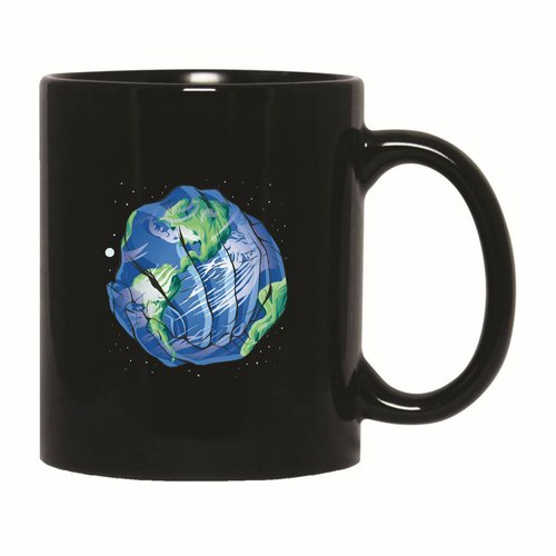 Unique Earth Gift for Nature Lovers Eco Friendly Design Ideas for Men Women and Kids 11oz 15oz Black Coffee Mug
