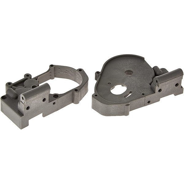 Traxxas 3691A Left and Right Gearbox Half with Idler Shaft for Rustler