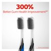 Colgate Gum Health Charcoal Adult Manual Toothbrush, Ultra Soft, 4 Count (Pack of 1)