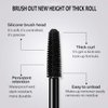 4D Silk Fiber Lash Mascara- Waterproof Mascara Black Volume and Length, Easily to Create Amazing Lashes for Thicker, Long Lasting and Curly Eyelashes