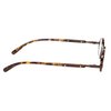 Calabria R314/R501S Vintage Retro Metal Reading Glasses +4.00 Blonde Tortoise Men Women Professor Round Single Power Readers