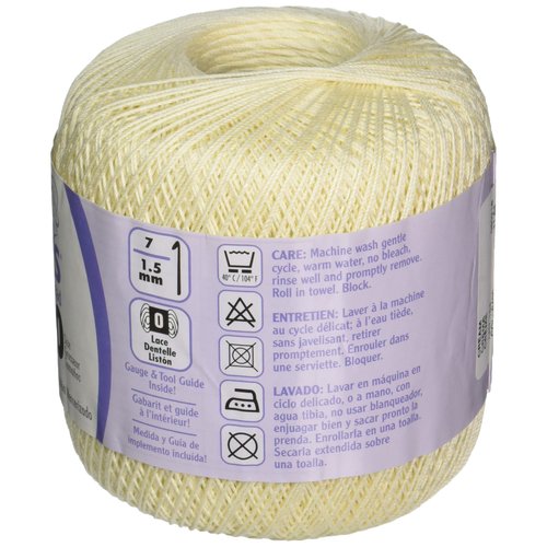 Aunt Lydia Classic Crochet Thread, 10, Cream