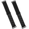 6Pcs Adjustable Elastic Wig Bands Removable Buckles Nonslip Wig Strap Wig Strips with Wavy Silicone Black Glueless Wig Cap Accessories for Sewing Making Keeping Fixed Wigs Edge Wrap Hair Styling