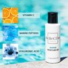 Vitamin C Face Moisturizer Gel - Oil Free Gel for Skin Hydrate, Dark Spot Corrector, Pore Minimizer, Wrinkle Care, Rosacea Treatment for Face With Pure Hyaluronic Acid & Marine Collagen | 4 oz / 118ml