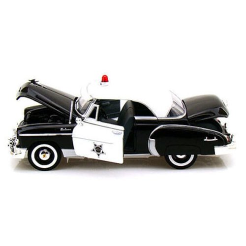 1950 Chevy Bel Air Police 1/24 Diecast Model Car by Motormax 76931