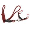 RC Car Traction Rope, RC Traction Rope Nylon Winch Recovery Strap Universal for 1/5 1/8 1/10 Remote Control Car(Red)
