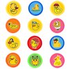 36PCS Duck Party Favors 24 Tattoos Sticker 12 Stamp Set - Ideal Rubber Duck Themed Birthday Decor Supplies Goodie Bag, Decorations Classroom Gifts, Cute Rewards for Girls, Baby Shower Prizes