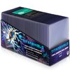 (100 ct.) TitanShield 3"x4" Platinum Quality Seamless Toploaders Top Loader Sleeves for Collectible Trading Cards Compatible with Pokemon MTG Kpop Photocards