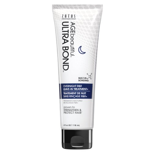 ULTRA BOND Overnight R&R Strengthen Leave-in Hair Treatment with Built-in Bonding - Designed to Protect Color-Treated Blonde Hair, 4 Fl Oz
