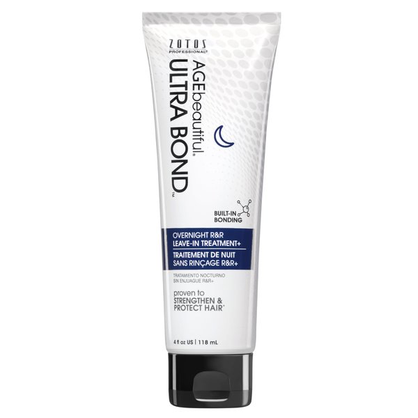 ULTRA BOND Overnight R&R Strengthen Leave-in Hair Treatment with Built-in Bonding - Designed to Protect Color-Treated Blonde Hair, 4 Fl Oz