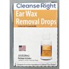 Cleanse Right Ear Wax Removal Drops –Ear Drops Bottle to Remove Earwax Blockages – Safe and Easy-to-Use Ear Cleaner w/Carbamide Peroxide 6,5% – Ear Irrigation for Adults and Kids (5 oz)