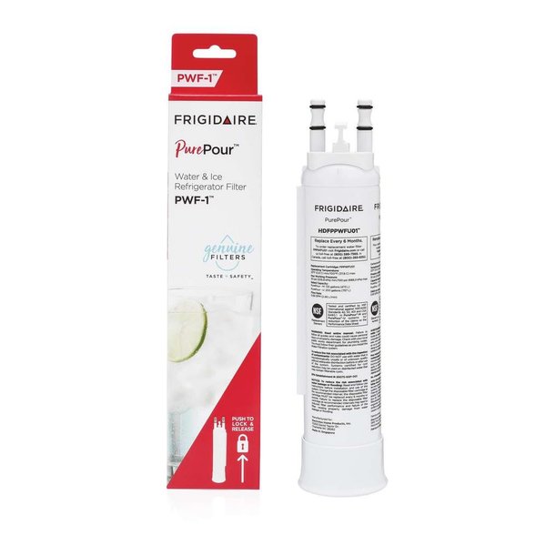 Frigidaire FPPWFU01 PurePour PWF-1 Water Filter 1 Count (Pack of 1)