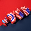 4th of July Hair Clips for Women American Flag Hair Claw Clips Star Stripe Top Hat Hair Clips USA Independence Day 4th of July Patriotic Outfits Accessories Party Favor Gifts