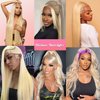 SUNKASA 613 Lace Front Wig Human Hair 13x6 Transparent Lace Straight Blonde Lace Front Wigs Human Hair HD Lace Frontal Wigs Human Hair Glueles 26inch